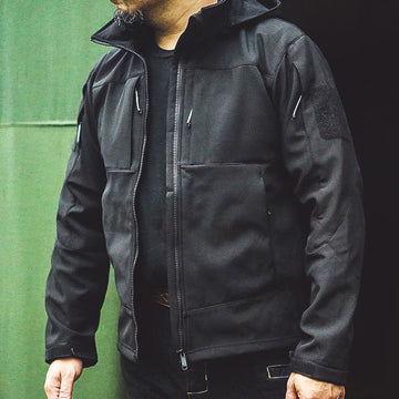 Men’s Outdoor Soft Shell Tactical Jacket | Waterproof, Windproof & Warm Assault Coat
